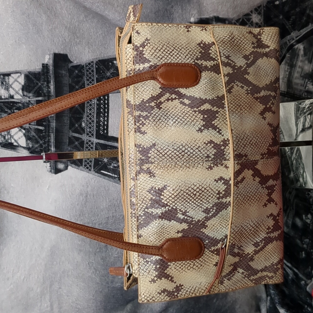 Hobo international Snake print leather tote